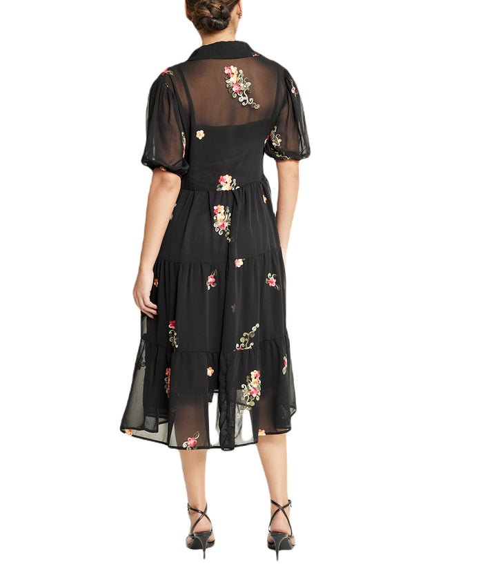 Floral Short Sleeve Dress