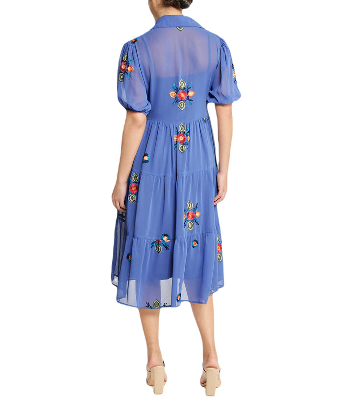 Floral Short Sleeve Dress