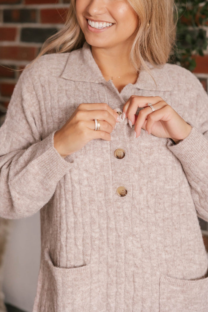 Florence Cable Knit Jumpsuit