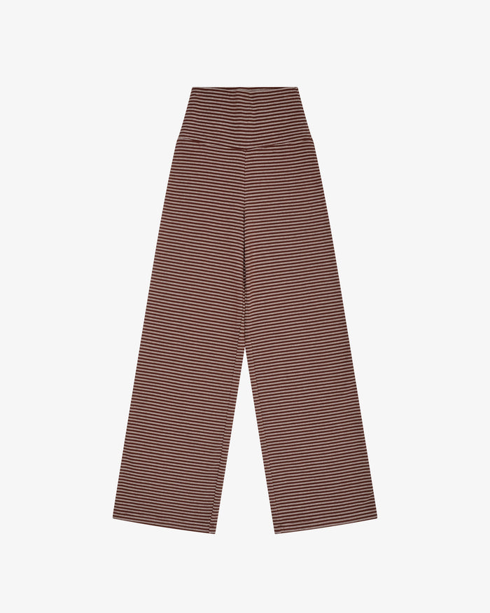 FOLDED PANT - Brown