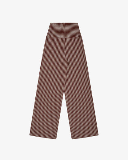 FOLDED PANT - Brown
