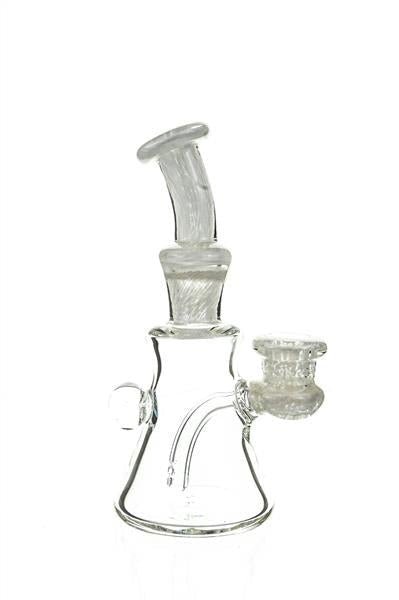 Frit mini rig by waterhouse Glass worked 110 - Smoke Spot Smoke Shop