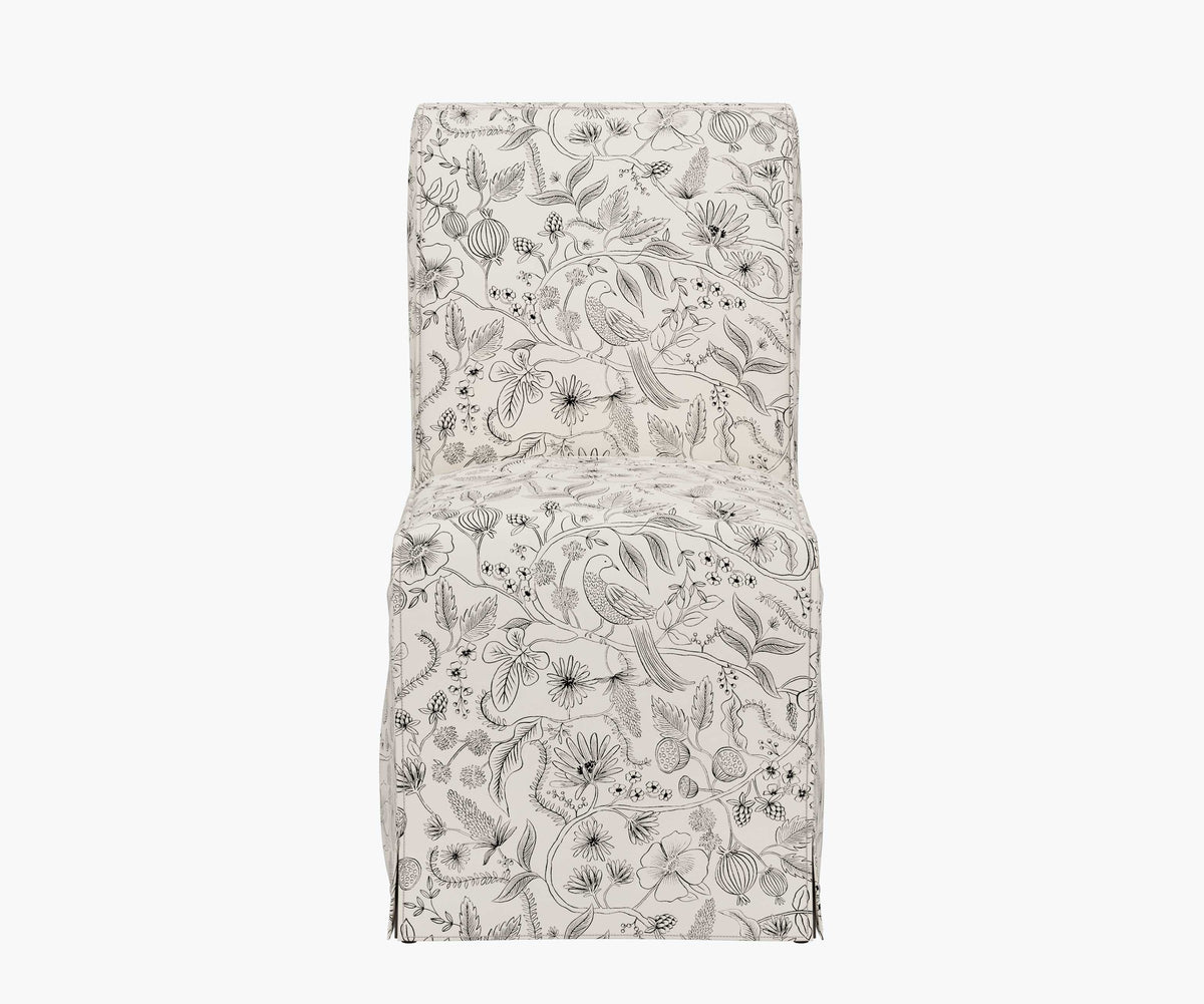 Frances Slipcover Dining Chair - Aviary
