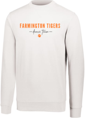 FTDT 60/40 FLEECE CREWNECK SWEATSHIRT - SCRIPT DESIGN