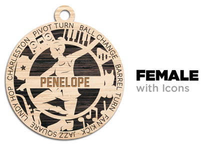 FTDT PERSONALIZED HOLIDAY ORNAMENT
