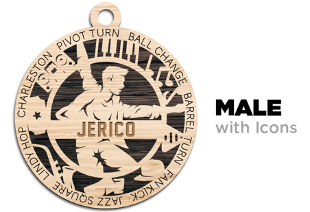 FTDT PERSONALIZED HOLIDAY ORNAMENT