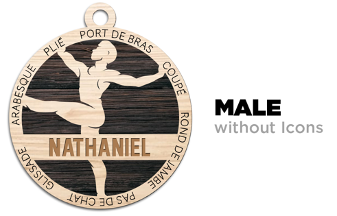 FTDT PERSONALIZED HOLIDAY ORNAMENT
