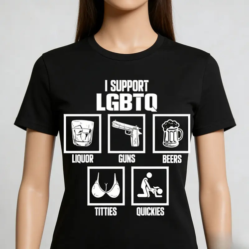 Funny "LGBTQ" Acronym Parody Shirt - Teezioo