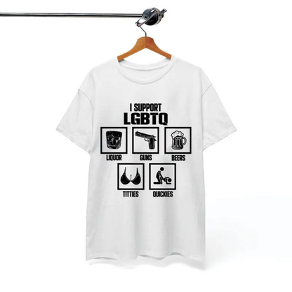 Funny "LGBTQ" Acronym Parody Shirt