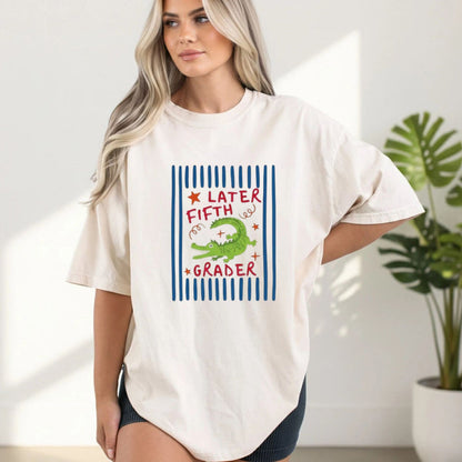 Funny "See You Later Alligator" Teacher Goodbye Shirt