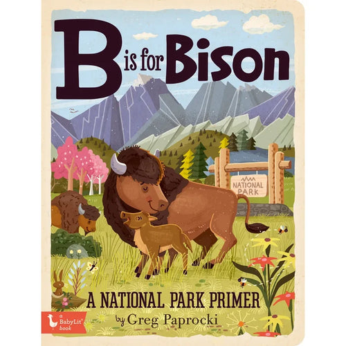 Gibbs Smith B is for Bison: A National Parks Alphabet (8909065781556) (9112012456244)