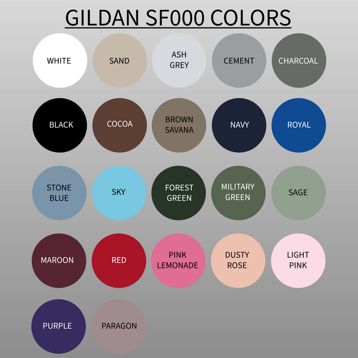 Gildan Softstyle Unisex Crewneck - Add Your Text, Design or Logo