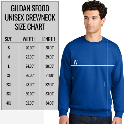 Gildan Softstyle Unisex Crewneck - Add Your Text, Design or Logo