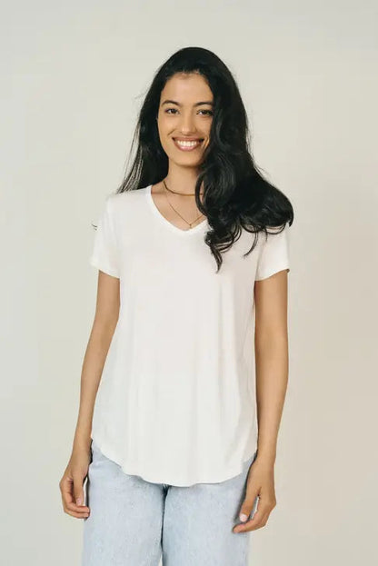 Girlfriend Tee Acorn Home + Apparel