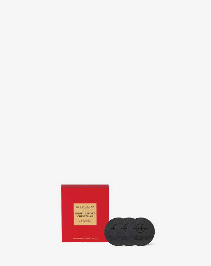 Glasshouse Car Diffuser Refills Night Before Christmas Scents in at Wrapsody