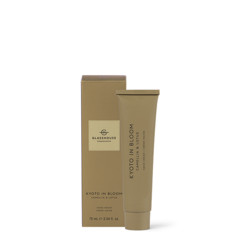 Glasshouse Hand Cream 2.5oz Kyoto In Bloom Bath & Body in at Wrapsody
