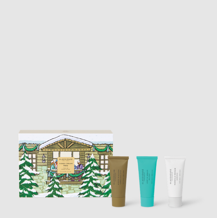 Glasshouse Hand Cream Trio