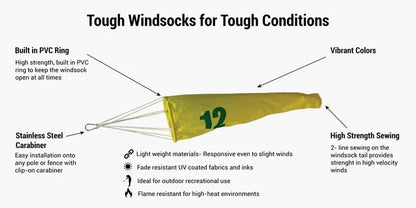 Windsocks - Mann Supply Custom Windsock CompanyFluorescent