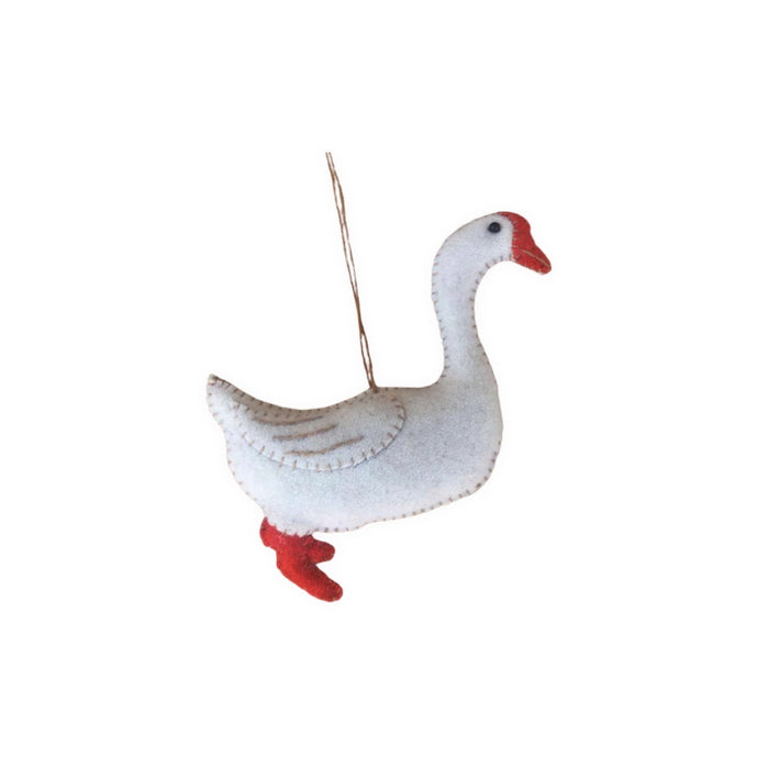 Goose Felt Bauble