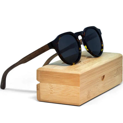 GoWood Panto Sunglasses Acorn Home + Apparel