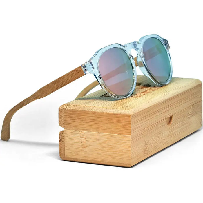 GoWood Panto Sunglasses Acorn Home + Apparel