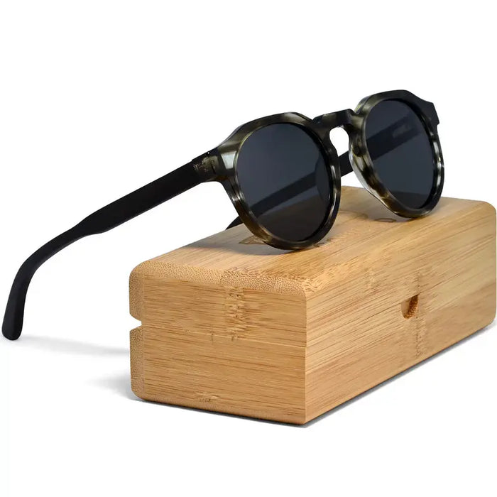 GoWood Panto Sunglasses Acorn Home + Apparel