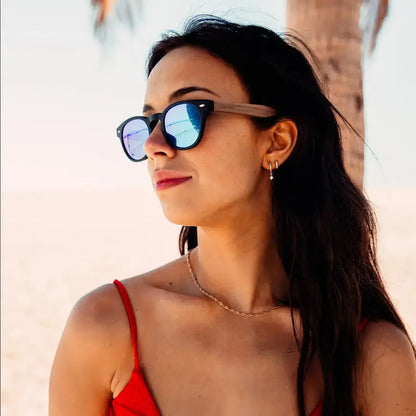 GoWood Round Sunglasses Acorn Home + Apparel