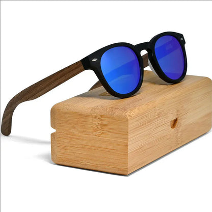 GoWood Round Sunglasses Acorn Home + Apparel