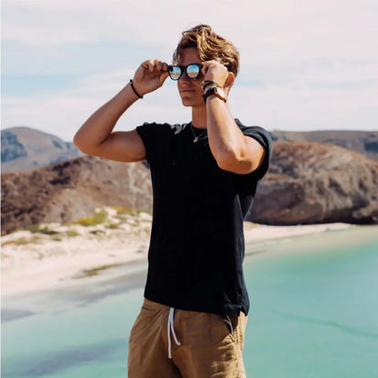 GoWood Round Sunglasses Acorn Home + Apparel