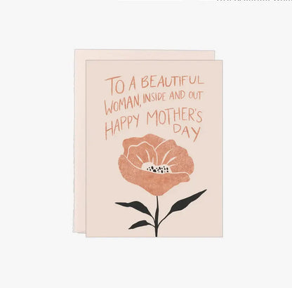 Greeting Card - Beautiful Mother Acorn Home + Apparel