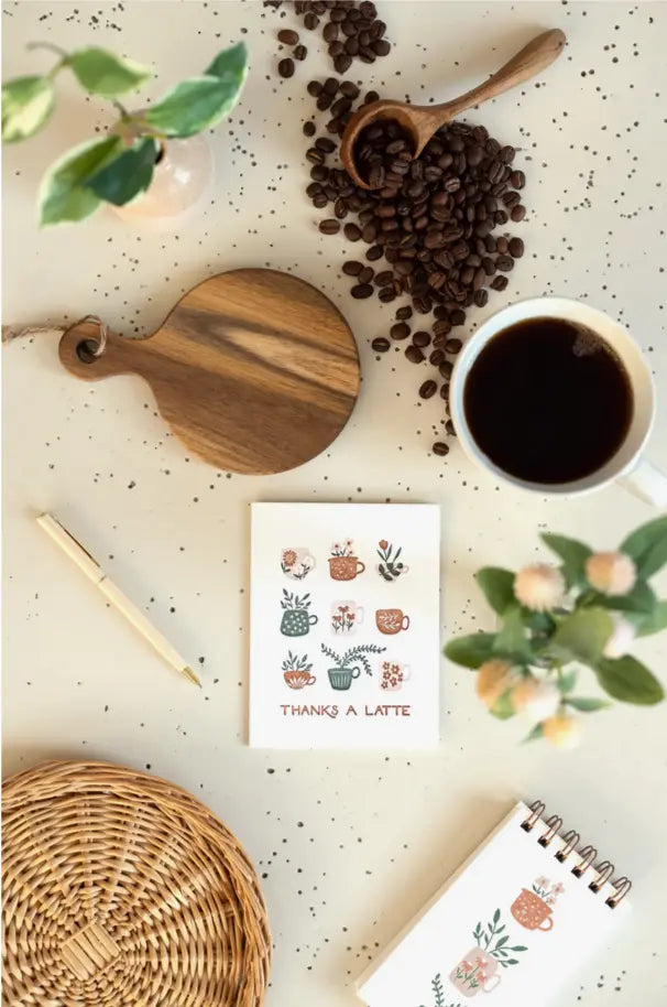 Greeting Card - Thanks a Latte Acorn Home + Apparel
