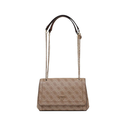 Guess Brown Polyethylene Handbag