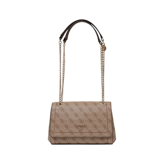 Guess Brown Polyethylene Handbag
