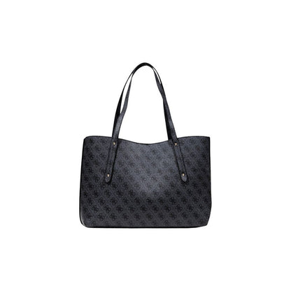 Guess Gray Polyethylene Handbag