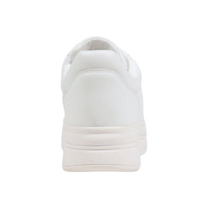 Guess White Polyethylene Platform Sneakers - Detail view