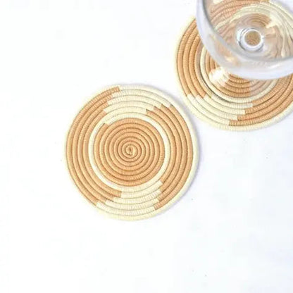 Hand Woven Coasters Acorn Home + Apparel