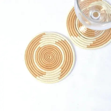 Hand Woven Coasters Acorn Home + Apparel