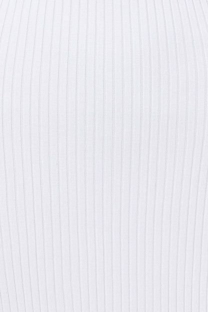 Harlee Backless Midi Dress - White