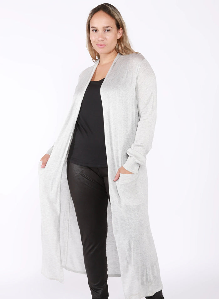 Heather Long Cardi Acorn Home + Apparel