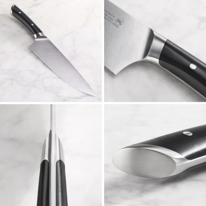 Helena Series Black Series 8-Piece Knife Block Set