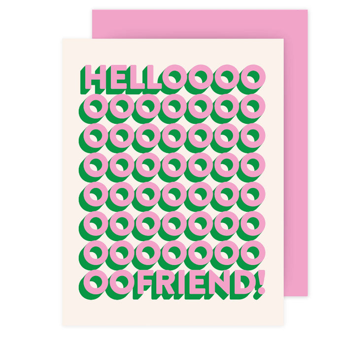 Hello Friend! Card