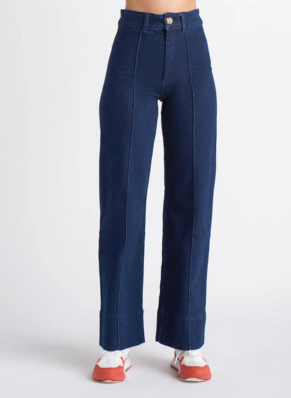 High Rise Wide Leg Jeans Acorn Home + Apparel
