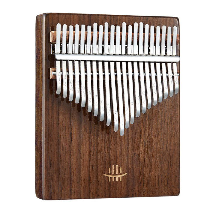 Hluru Walnut Kalimba 17/21 Keys | Deep Tone & Bottom Sound Hole