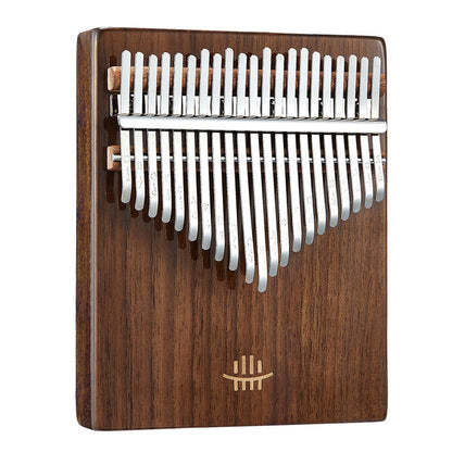 Hluru Walnut Kalimba 17/21 Keys | Deep Tone & Bottom Sound Hole