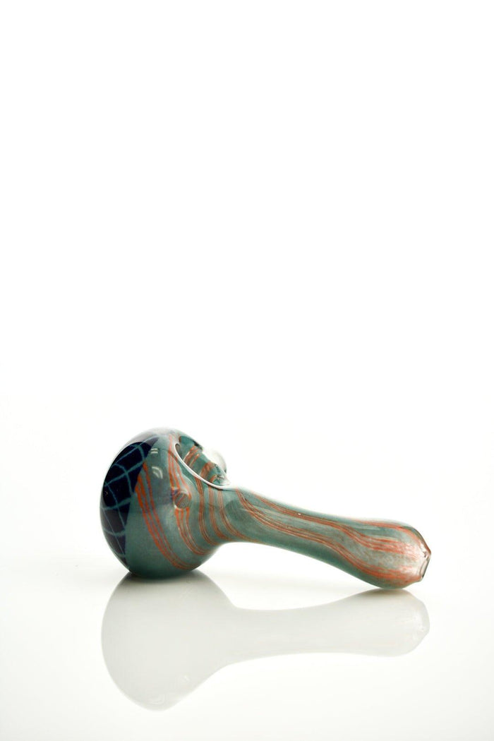 Hoffman glass Reticello Dark Blue - Smoke Spot Smoke Shop