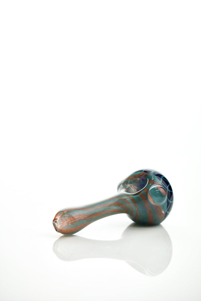 Hoffman glass Reticello Dark Blue - Smoke Spot Smoke Shop