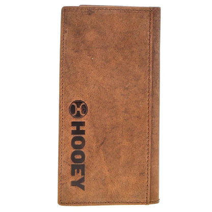 Hooey "Ranger" Tan with Embroidered Accents Rodeo Wallet