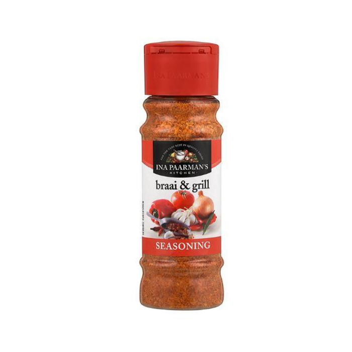 Ina Paarman's Braai and Grill seasoning (200 ml) | Food, South African | USA's #1 Source for South African Foods - AubergineFoods.com