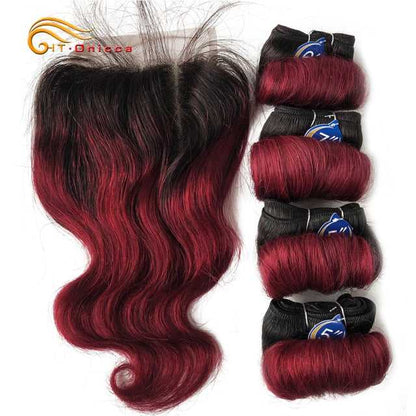 5 5 6 7 with 8 / T1B/Burgundy