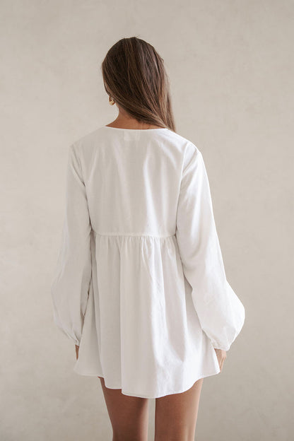 Inika Mini Dress - White